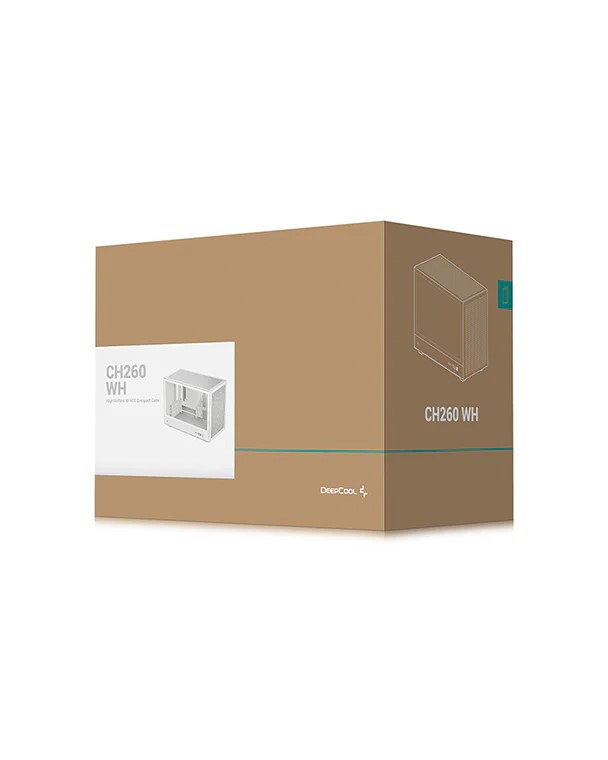 Deepcool CH260 Blanc Blanc - Boîtier PC Deepcool - Cybertek.fr - 4