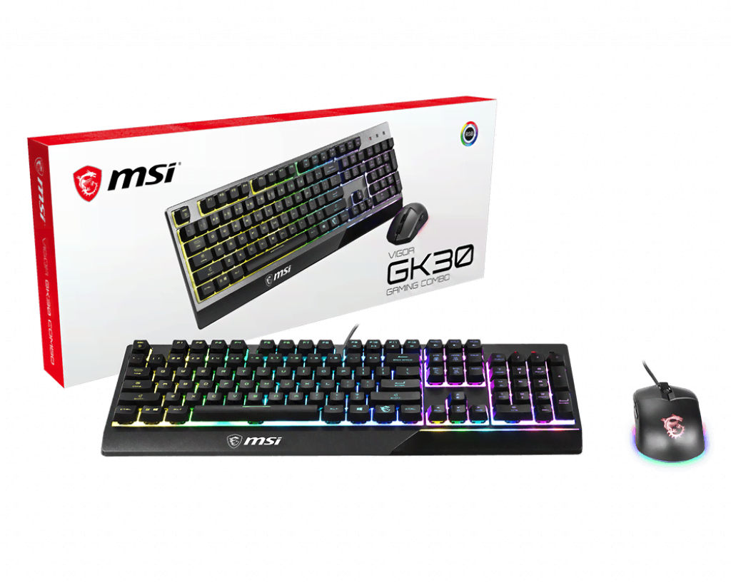 MSI Vigor GK30 COMBO - Pack Clavier/Souris - Cybertek.fr - 1