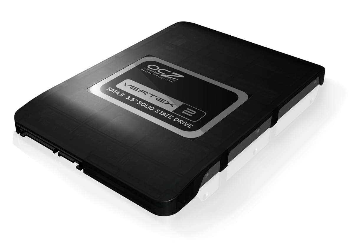 OCZ 120Go SSD Vertex 2 OCZSSD3-2VTX120G - Disque dur 3.5" interne - 0