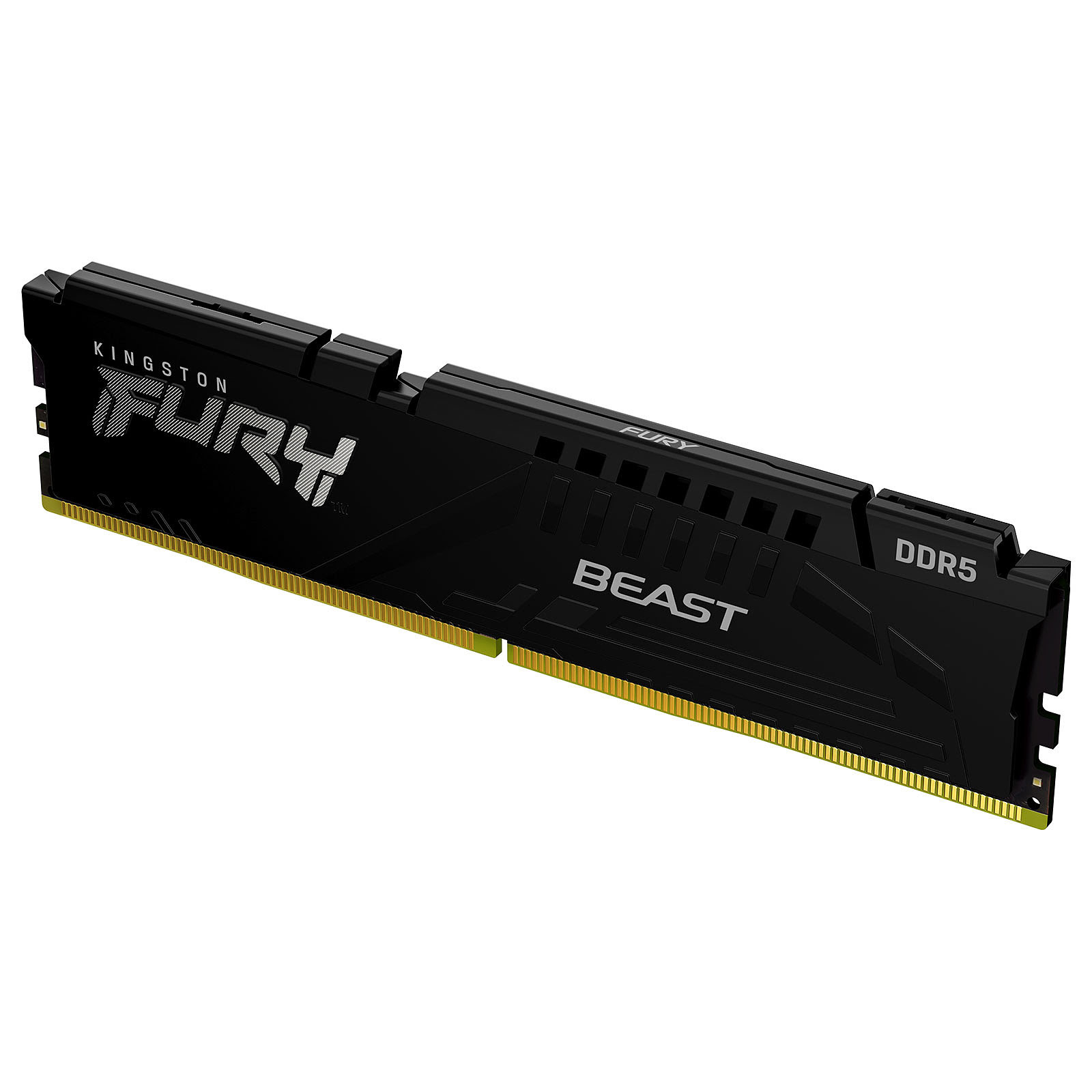 Kingston Fury Beast 16Go (1x16Go) DDR5 4800MHz - Mémoire PC Kingston sur Cybertek.fr - 0