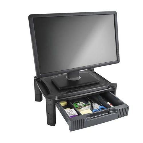 Computer Monitor Riser Stand with Drawer  - Accessoire écran - 5