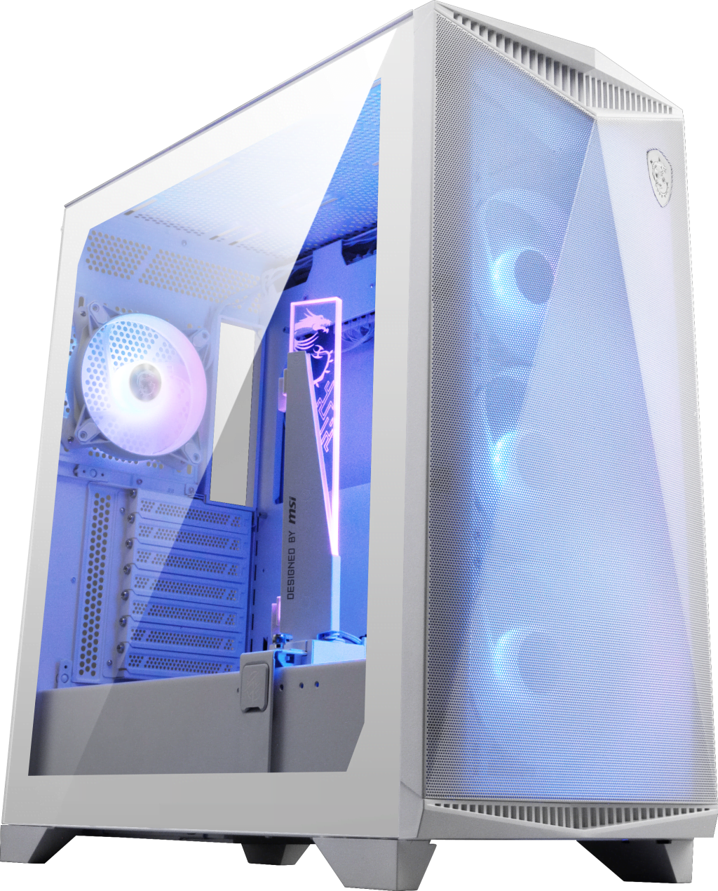 MSI MPG GUNGNIR 300R AIRFLOW WHITE Blanc - Boîtier PC MSI - 5