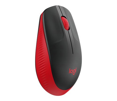 Logitech M190 Noir/Rouge - Souris PC Logitech - Cybertek.fr - 1
