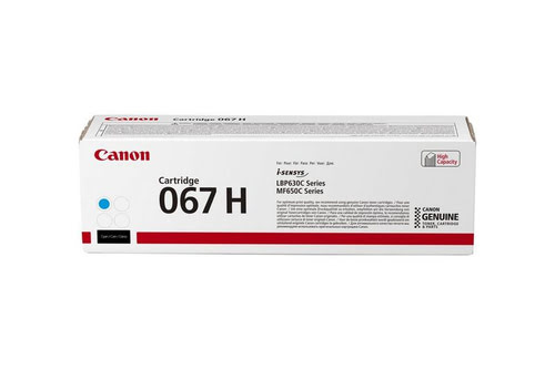 Toner Cyan 2350 pages - CF88121 pour Canon 067H pour imprimante  Canon - 0