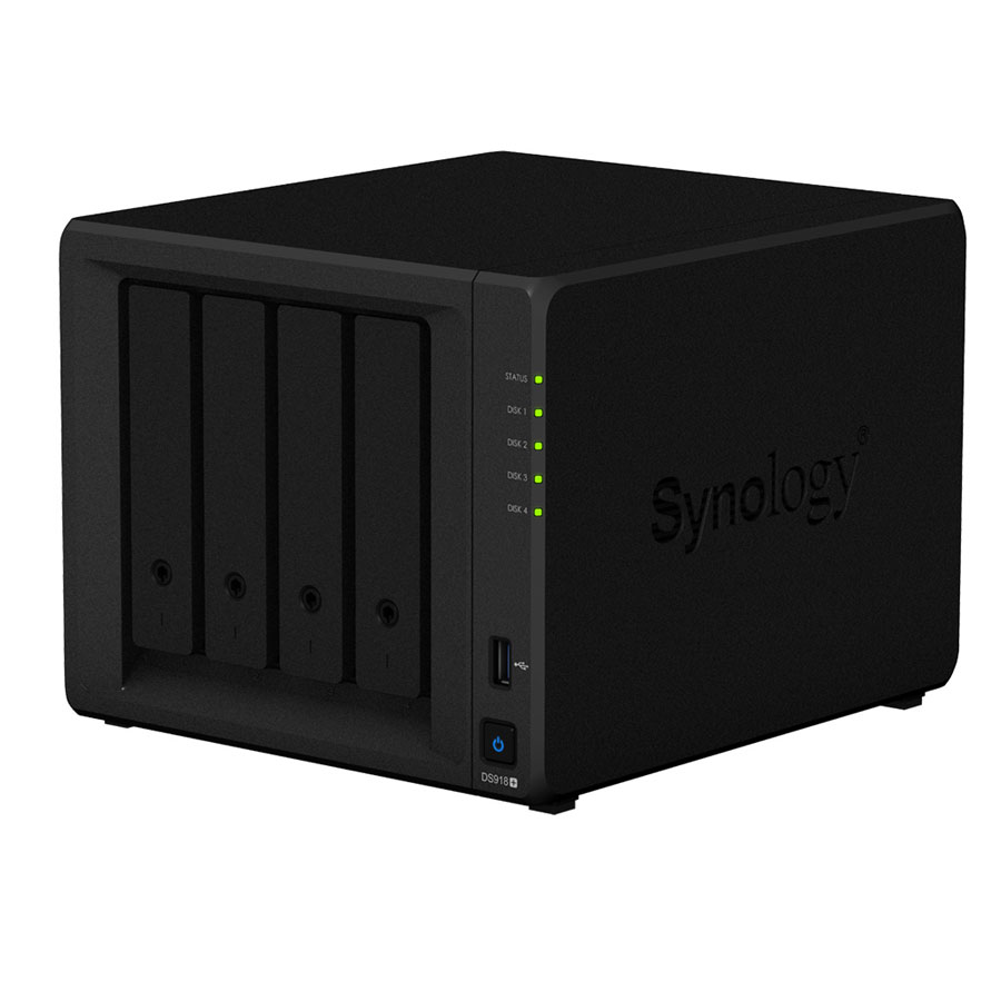 Synology DS918+ - 4 HDD - Serveur NAS Synology - Cybertek.fr - 4