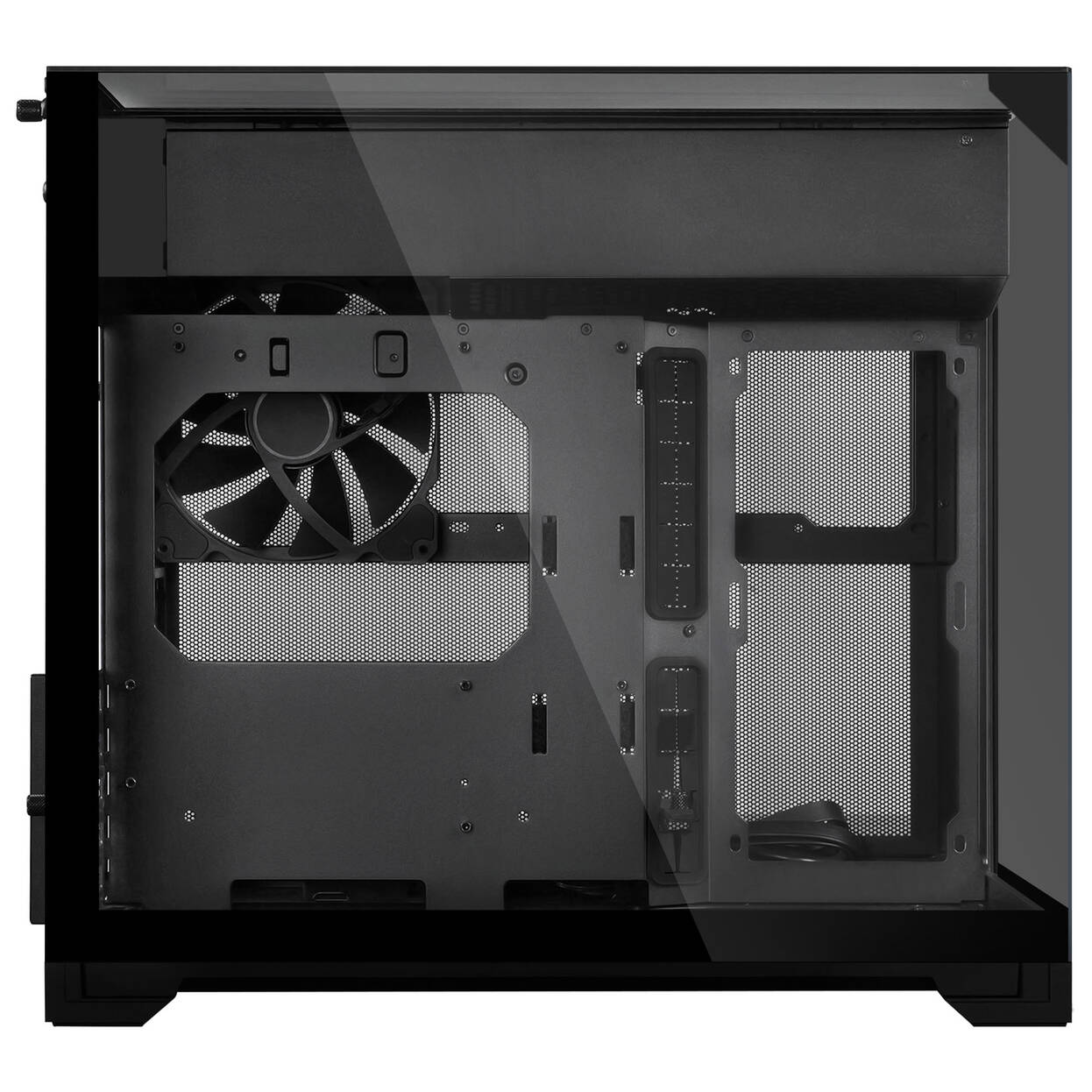 Lian-Li O11 VISION-M/Sans Alim/Micro-ATX Noir Noir - Boîtier PC - 1