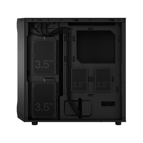 Fractal Design Focus 2 Black Solid Noir - Boîtier PC - 6
