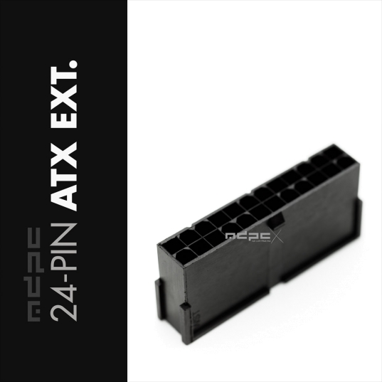 MDPC-X 24-pin Housing ATX (HO-24-ATX) - Achat / Vente Modding sur Cybertek.fr - 0