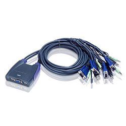 image produit Aten CS64US Mini KVM VGA/USB/Audio/2 UC Cybertek