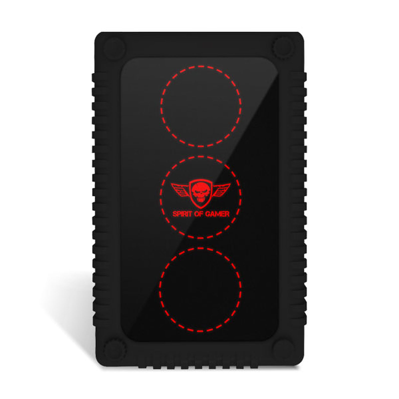 Spirit Of Gamer USB3.0 pour HDD/SSD 2.5" SATA RGB Gaming Safebox - Boîtier externe - 3
