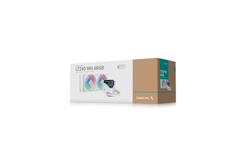 Deepcool LT240 ARGB - 240mm - Blanc - Watercooling Deepcool - 5