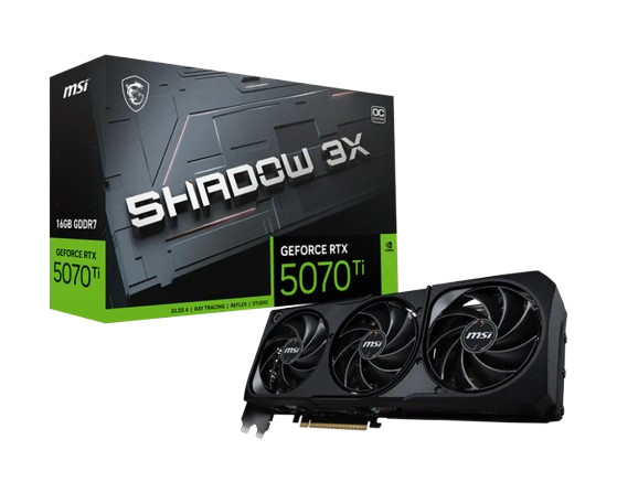 MSI GeForce RTX 5070 Ti 16G EXPERT OC  - Carte graphique MSI - 0
