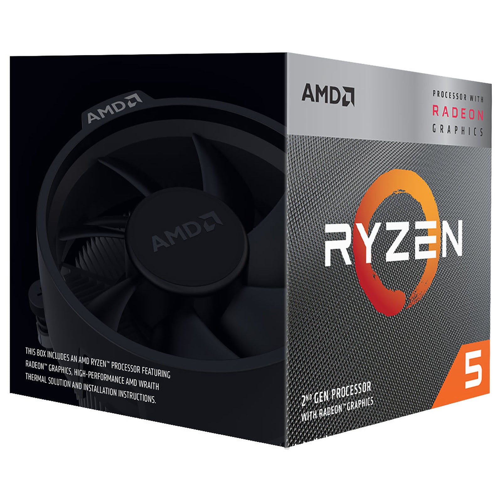 AMD Ryzen 5 3400G BOX - Processeur AMD - Cybertek.fr - 2