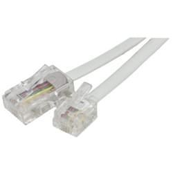 Câble adaptateur RJ45/RJ11 3m - Connectique réseau - Cybertek.fr - 0