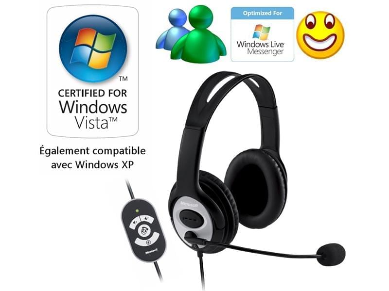 Microsoft LifeChat LX-3000   - Micro-casque - Cybertek.fr - 0