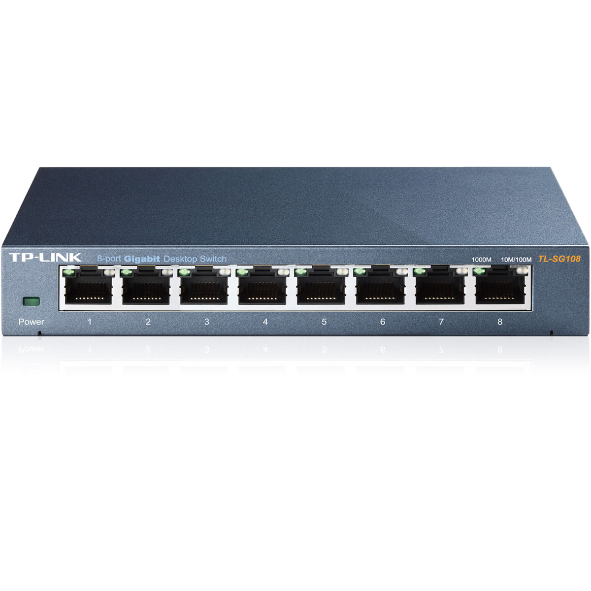Switch TP-Link 8 ports 10/100/1000 - TL-SG108 - Cybertek.fr - 0