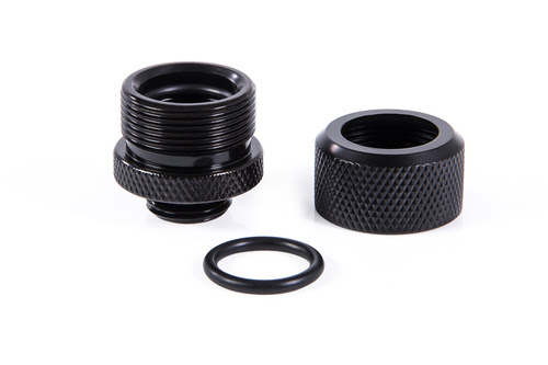 Alphacool Fitting Anti-Off pour Tube rigide noir 14mm G1/4 - Watercooling - 2