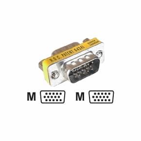 Mini Changeur VGA (HD15) Male-Male - Connectique PC - Cybertek.fr - 0