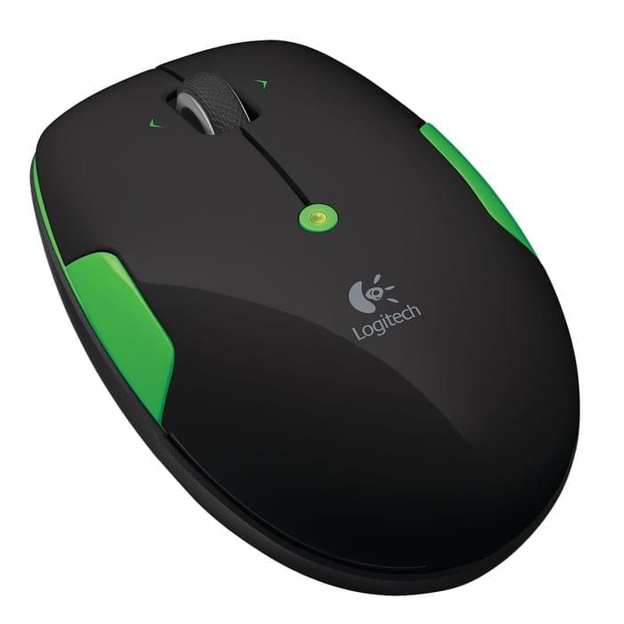 Logitech Wireless Mouse M345 Lime - Souris PC Logitech - 0