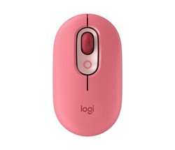 Souris PC Logitech Pop Mouse - Rose Cybertek