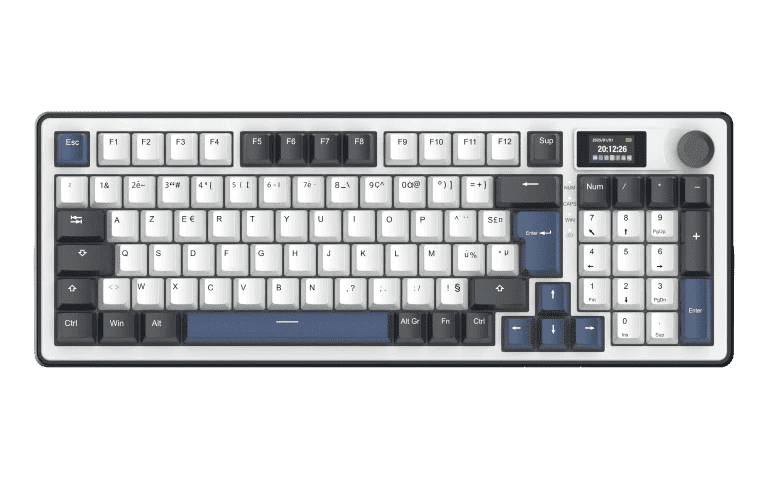 The G-LAB Keyz Elite 450 RGB écran LCD + Kult Elite M100 - Pack Clavier/Souris - 3