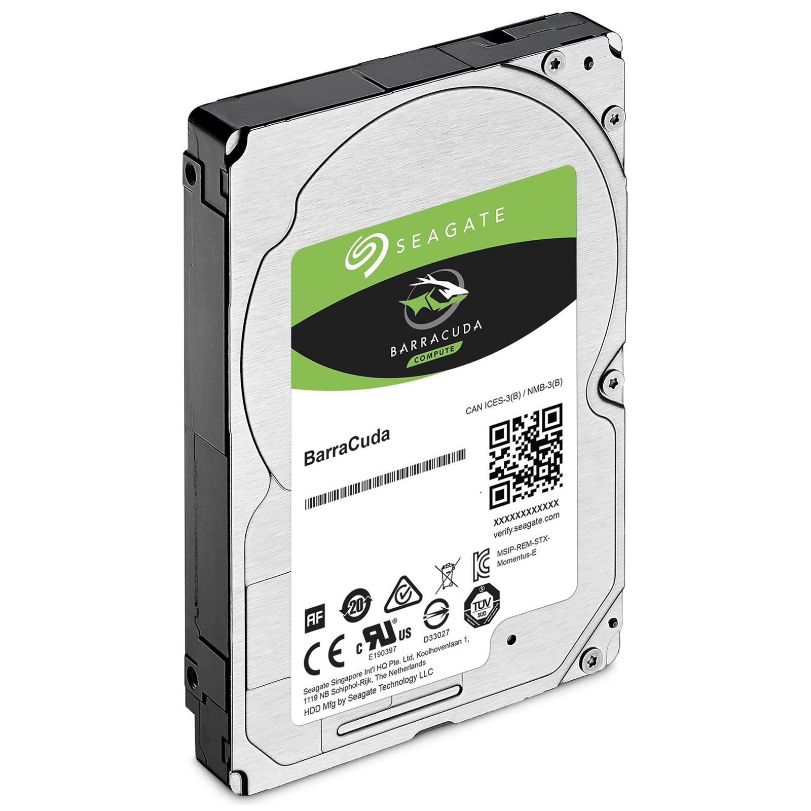 Seagate 4To 5400Tr SATAIII 128Mo BarraCuda ST4000LM024 - Disque dur 2.5" interne - 0