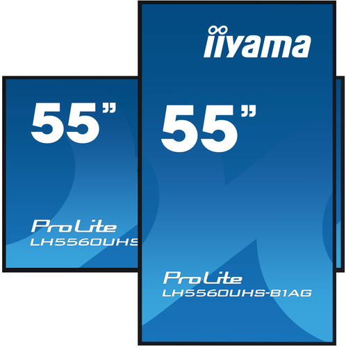 Iiyama LH5560UHS-B1AG (LH5560UHS-B1AG) - Achat / Vente Affichage dynamique sur Cybertek.fr - 0