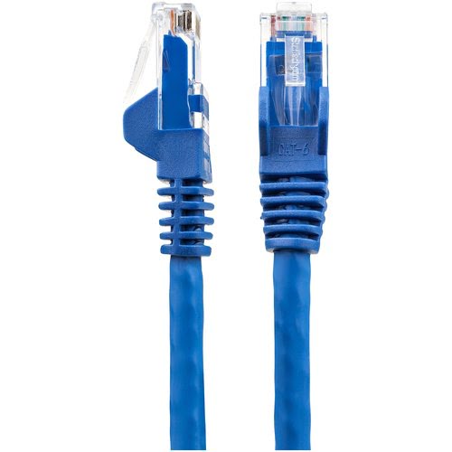 Câble Réseau Cat.6 UTP Bleu LSZH - 1m - Connectique réseau - 2