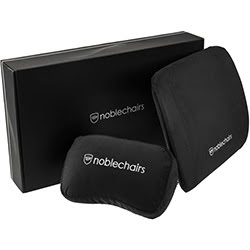 NobleChairs Coussins à mémoire de forme (2 coussins)