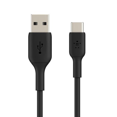 USB-A to USB-C Cable 1M Black# - Connectique PC - Cybertek.fr - 2