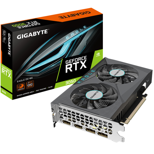 Gigabyte GeForce RTX 3050 EAGLE OC 6G  - Carte graphique Gigabyte - 0