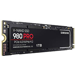 Samsung 1To NVMe Gen4 M.2 - 980 PRO