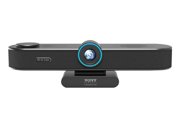 Port Caméra de conférence 4K UHD/Noir - Webcam - Cybertek.fr - 2