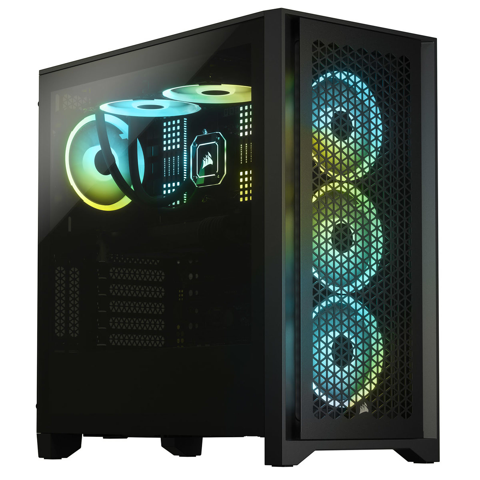 Corsair 4000D Airflow Tempered Black Noir Boîtier PC Corsair