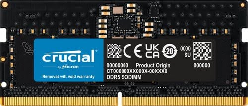 image produit Crucial 8GB DDR5-4800 SODIMM Crucial Cybertek