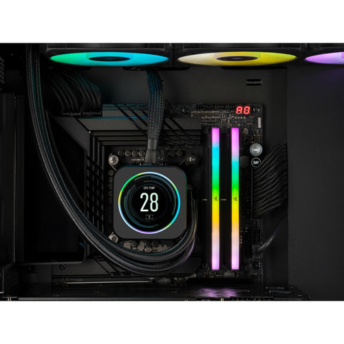 Corsair Vengeance RGB 32Go (2x16Go) DDR5 6000MHz - Mémoire PC Corsair sur Cybertek.fr - 1