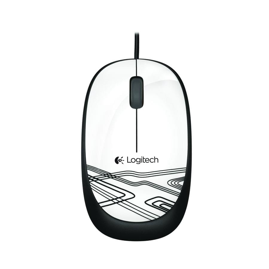 Logitech Mouse M105 White - Souris PC Logitech - Cybertek.fr - 0