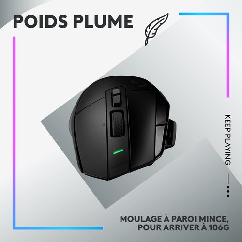 Logitech G502 X PLUS BLACK - Souris PC Logitech - Cybertek.fr - 15