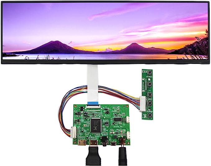 Accessoire boîtier Compatible Ecran pour Hyte Y60 - 12,6" Mini HDMI 