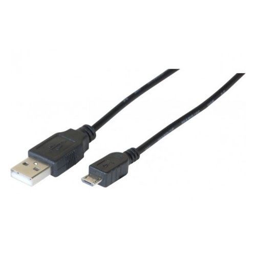 Câble Micro USB B - USB A - 0,50m - Connectique PC - Cybertek.fr - 0