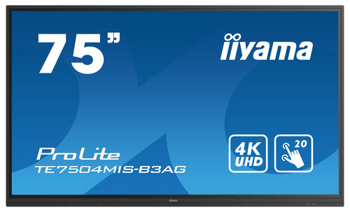 Iiyama 75"  TE7504MIS-B3AG - Ecran PC Iiyama - Cybertek.fr - 0