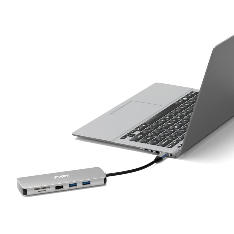 DOCKING TYPE C 9IN1 1x4K HDMI 85W# - Accessoire PC portable Port - 5