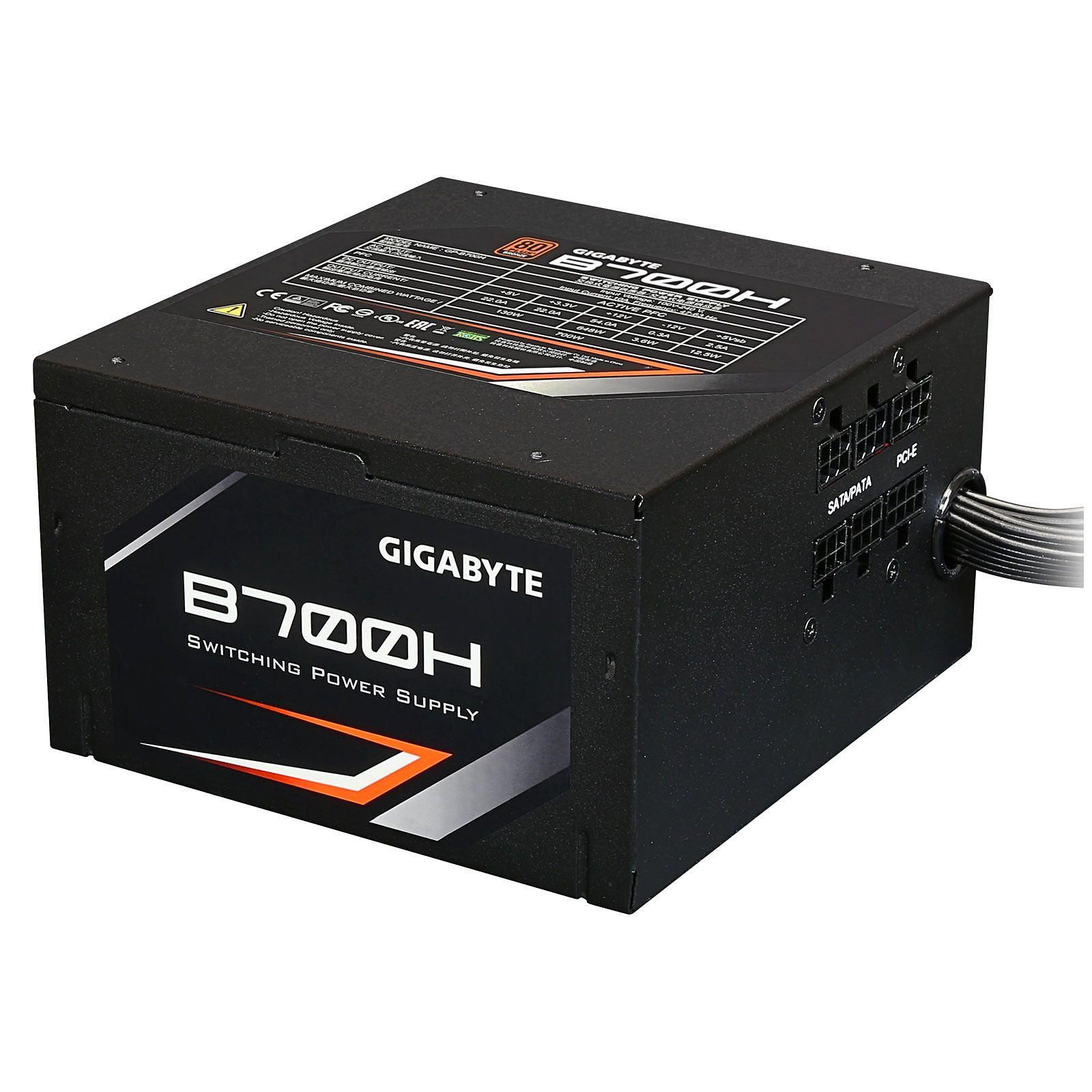 Gigabyte B700H (700W 80+ Bronze Modulaire) - Alimentation - 3