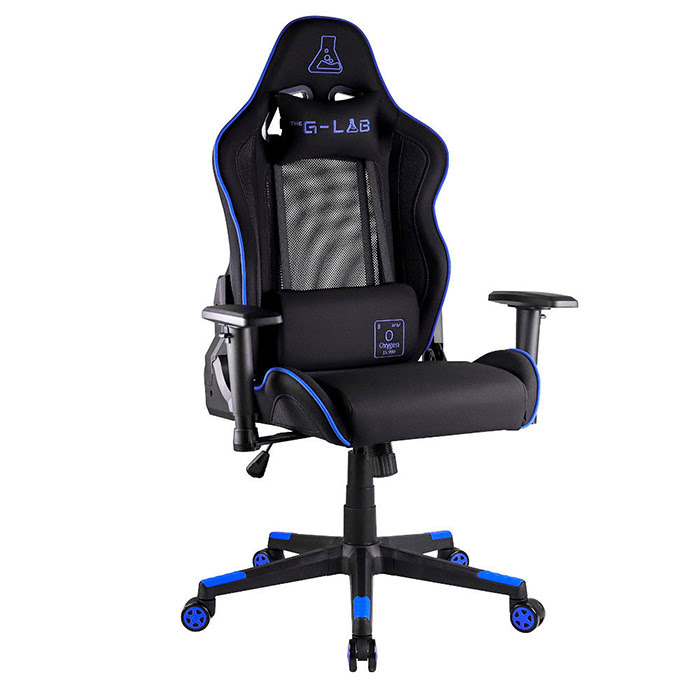 The G-LAB K-Seat Oxygen S Noir/Bleu - Siège PC Gamer - Cybertek.fr - 0