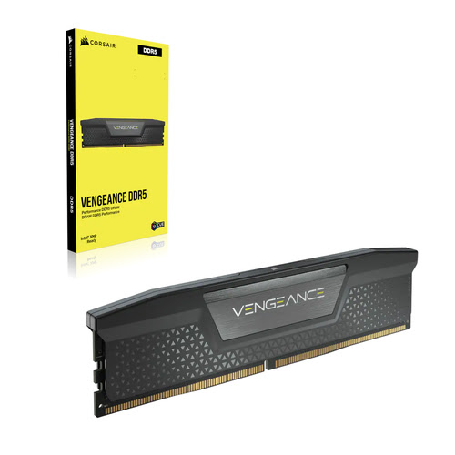 Corsair VENGEANCE DDR5 Black (2x16Go) DDR5 6400 - Mémoire PC Corsair sur Cybertek.fr - 2