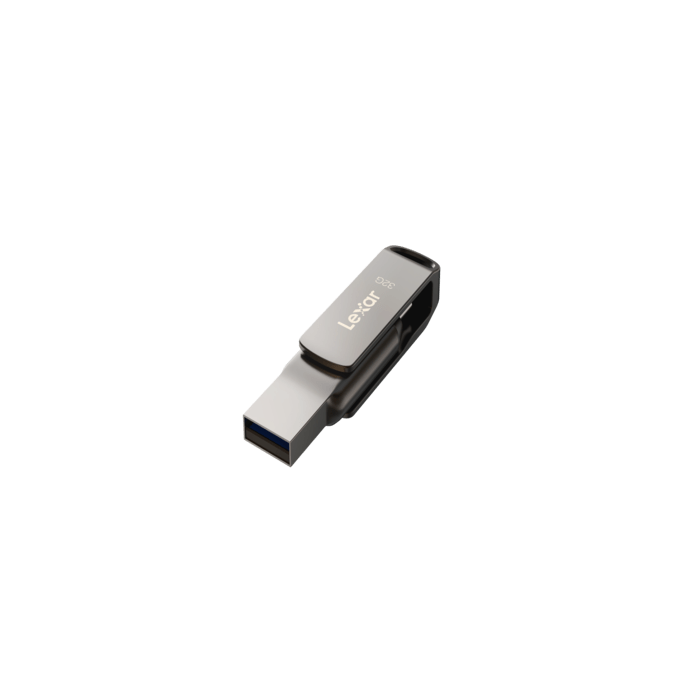 Clé USB Lexar Clé 32Go USB 3.1 + Type C JumpDrive D400