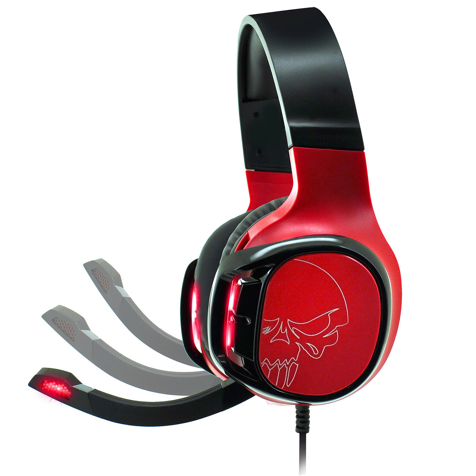 Spirit Of Gamer Elite H60 Stereo Rouge - Micro-casque - 2