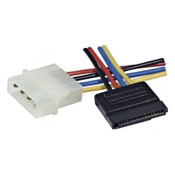 Câble Alimentation Molex vers SATA - Connectique PC - Cybertek.fr - 0