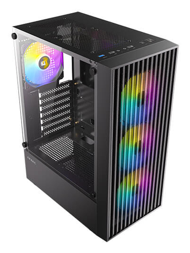 Antec AX27 RGB Elite Noir Noir - Boîtier PC Antec - Cybertek.fr - 8