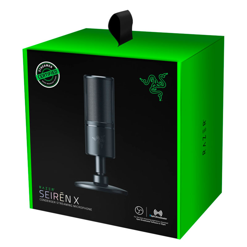 Razer Seiren X  (RZ19-02290100-R3M1 -- ) - Achat / Vente Accessoire Streaming / Vlogging  sur Cybertek.fr - 1